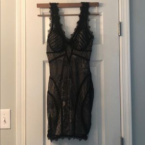 Sexy lace Bebe mini dress size XS